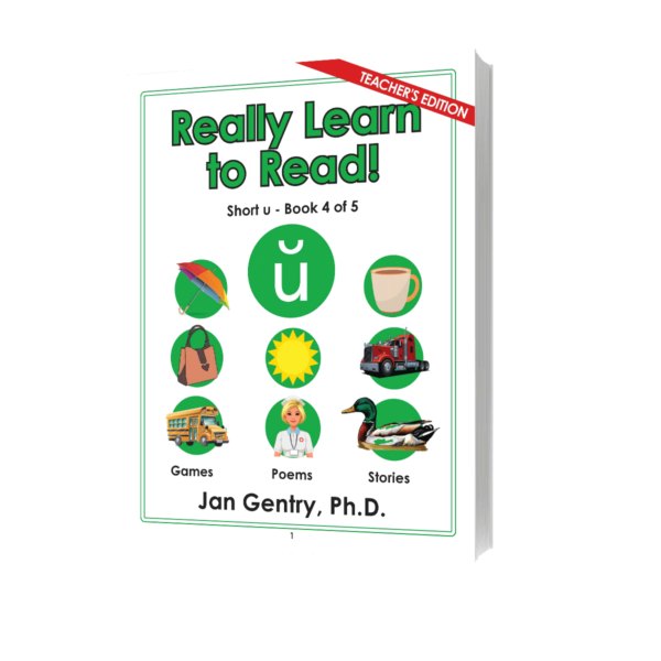 Really Learn To Read! Short u - Book 4 - Teacher's Edition